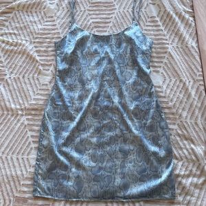 Missguided Silk Dress